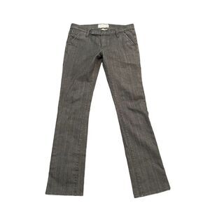 PAPER DENIM & CLOTH Grey Kate Low Rise Jeans Size 8/29